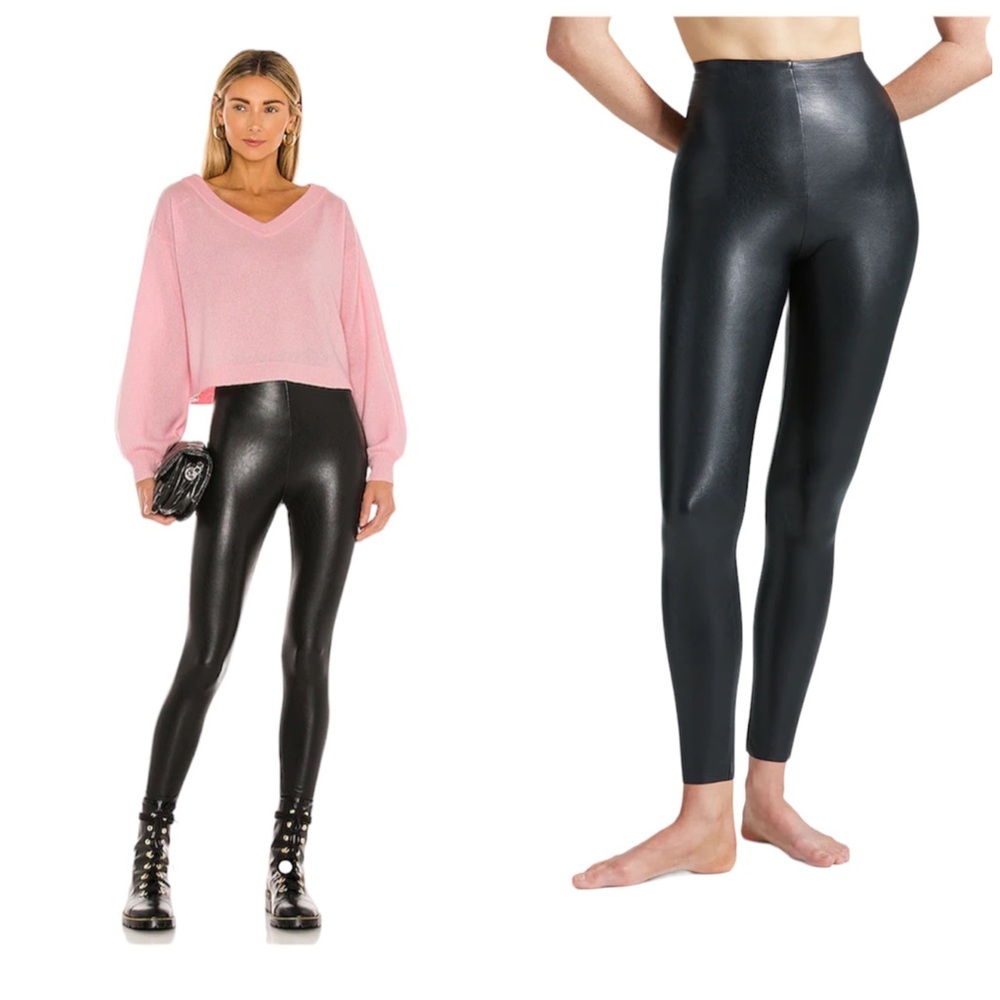 Commando Control Faux Leather Leggings